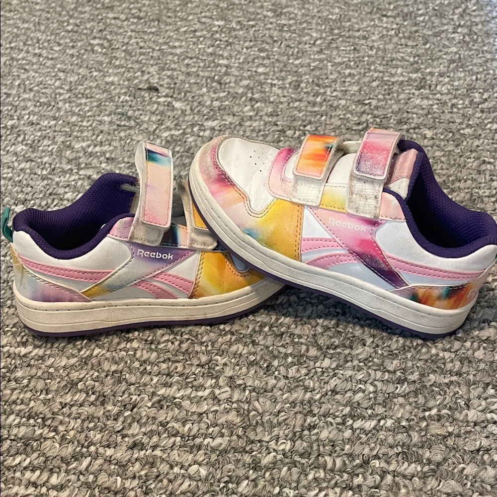 Reebok Kids' Tie-Dye Sneakers with Velcro